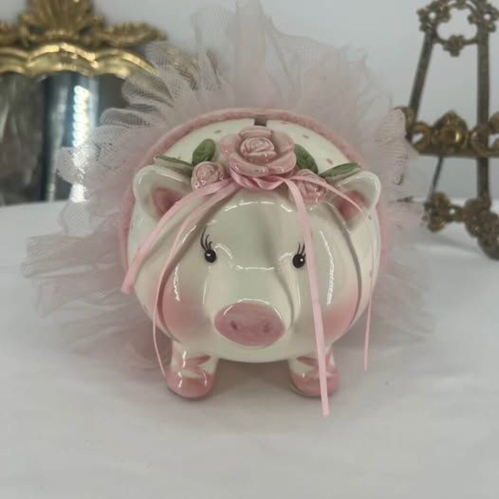 Mudpie Ballerina Piggy Bank